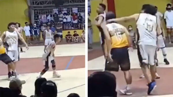 Je zou het niet zeggen maar deze gast zit waarschijnlijk op de verkeerde sport