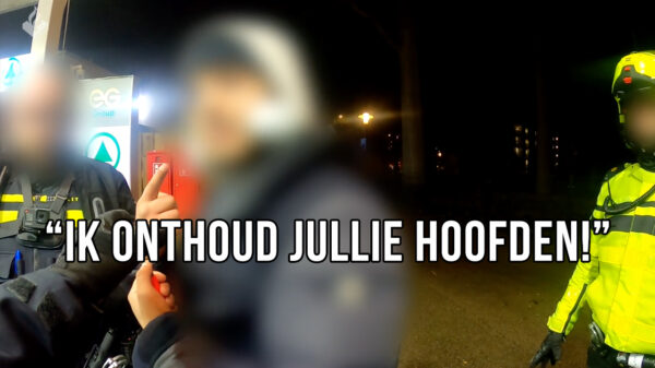 Scooterbink bedreigt mensen én agenten met de dood bij tankstation in Utrecht