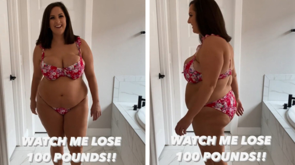 Vrolijke tante valt 45 kg af en showt haar lichaam, wat is jouw excuus?