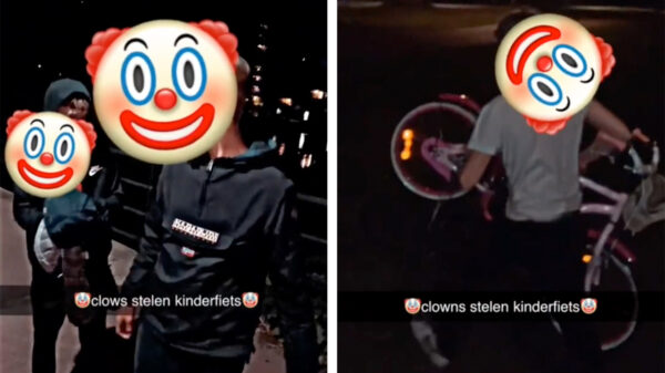 Jochies die kinderfiets jatten en in de sloot gooien moeten hem zelf eruit vissen