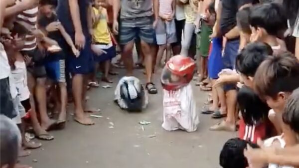 In de Filipijnen doen ze ook aan zaklopen, maar dan anders..