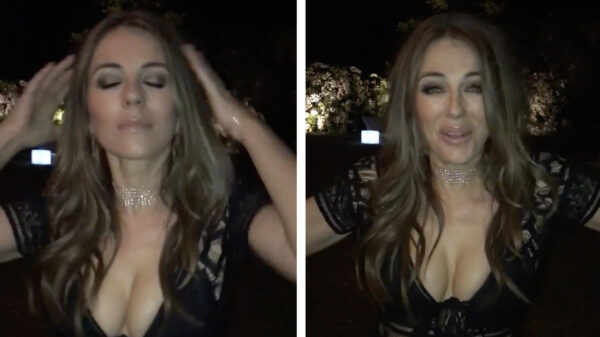 Zeg Elizabeth Hurley, wat ben je nou eigenlijk aan het doen?