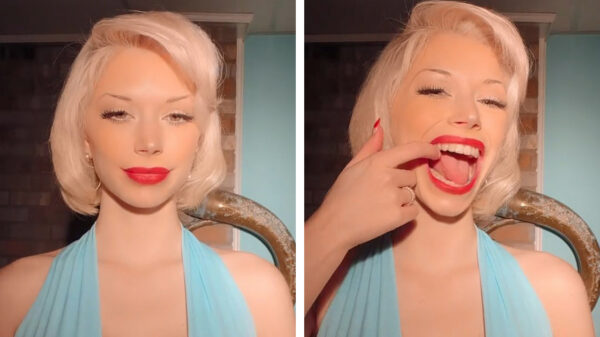 Pinup Pixie heeft een bakkes waar zelfs Venom bang van wordt