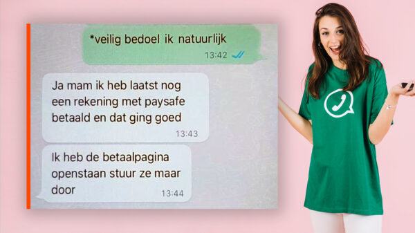 Doh. WhatsApp-oplichter probeert €900 van een marechausseeër af te troggelen