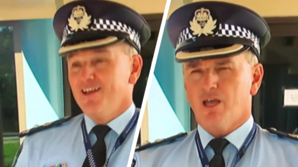 Commissaris van Brisbane schiet net iets te hard uit zijn slof op live televisie