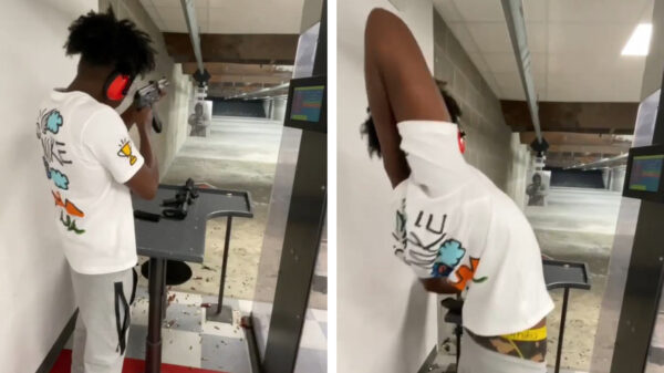 Ondertussen op de schietbaan: heet, heet, heeeeet!