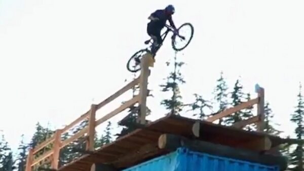 BMX'er moet nog wat werken aan zijn landing