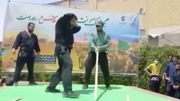 Achmed maak je geen zorgen, sla me zo hard als je kan!