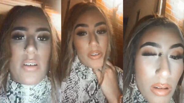 Heilige poep: spin kruipt uit het oog van beugelbekkie