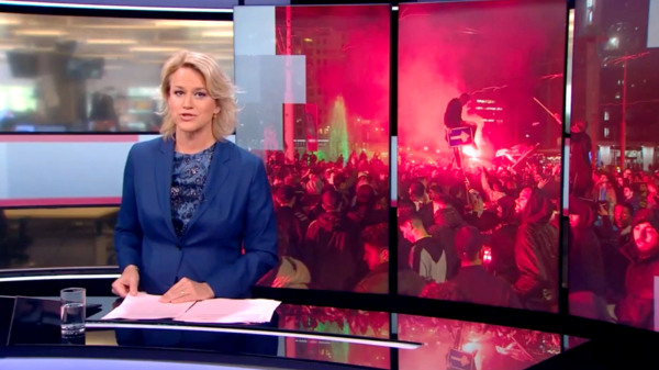 Feestje in Rotterdam is ook voor presentatrice van journaal even wennen
