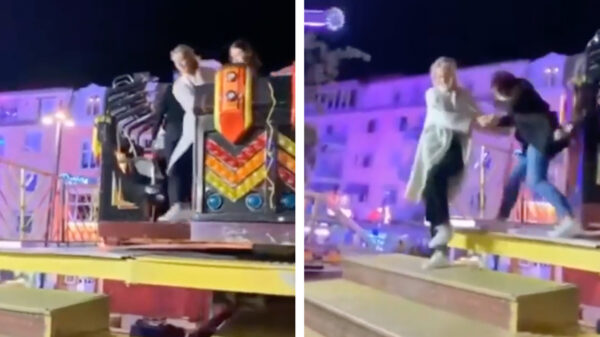 Dit ritje op de kermis zullen deze dames zich nog wel een tijdje herinneren