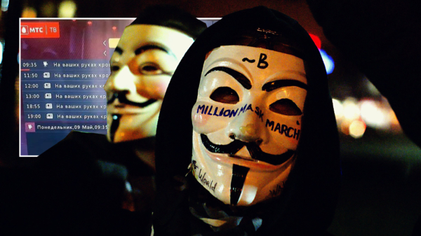 Anonymous hackt Russische tv-gids tijdens toespraak van Vladimir Poetin