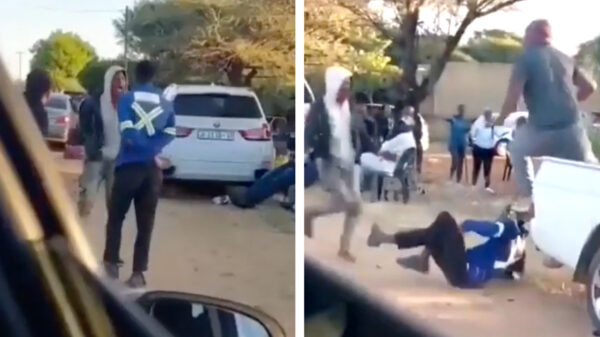 Laffe kopschopper wordt keihard geschopblocked