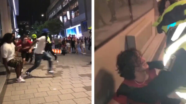 Deze politieagent verdient zonder twijfel de tackle-van-de-dag-award