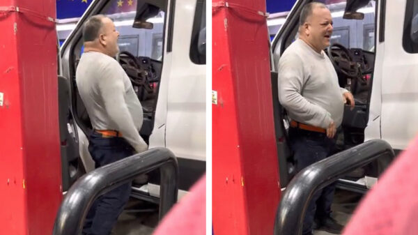 Kerel flipt hem compleet de pan uit als hij de hoge gasprijzen ziet