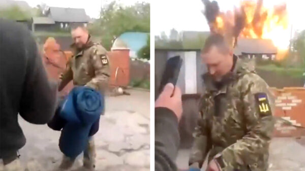 Deze Oekaïense soldaten vergaten eventjes dat ze midden in een oorlog zaten