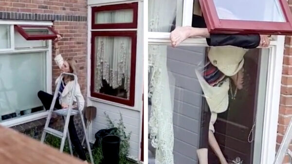 Rustig toekijken als de buurvrouw zichzelf weer eens heeft buitengesloten