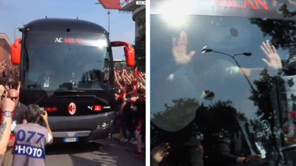 Zlatan Ibrahimović kent eigen krachten niet en sloopt voorruit van spelersbus