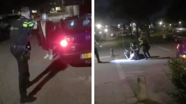 Politie houdt man aan in Emmeloord en dreigt met taser: "Wil je dit?!"