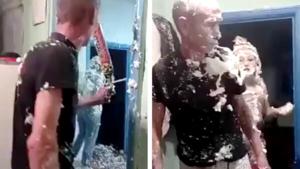 Protip van de dag: ga nooit naar een Russische schuimparty