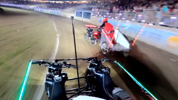 Een ouderwets stukje racen tijdens de Sydney Royal Easter Show 2022