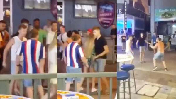 Stoere binken doen stoer tegen MMA'er en krijgen spontaan spijt