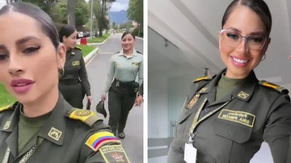 De Colombiaanse politieagente Gina Pinzón mag ons elke dag in de boeien slaan