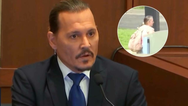 Vrouw uit haar dak tijdens rechtszaak: "Johnny Depp is de vader van mijn kind!"