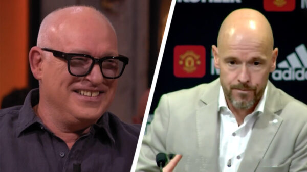 René van der Gijp ligt dubbel tijdens VI Vandaag om persconferentie Ten Hag: 'Het lult maar een eind weg!'