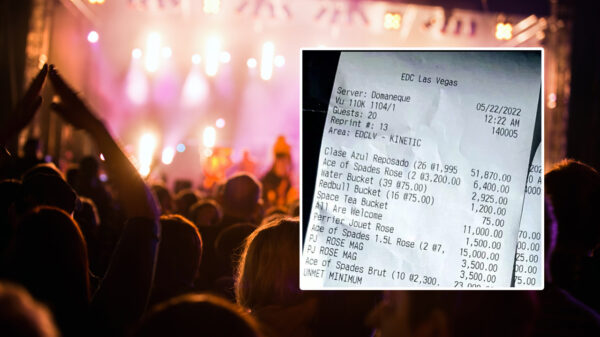 Vriendengroep weet tijdens dancefestival in Las Vegas voor bijna 168.000 dollar op te zuipen