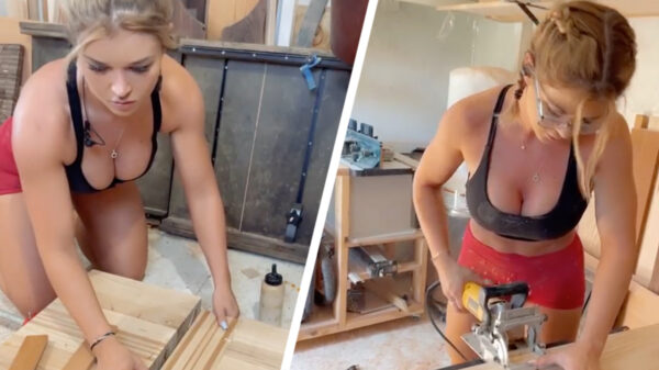 Onze 'woodbabe' is terug om een aantal pittige klusjes te klaren