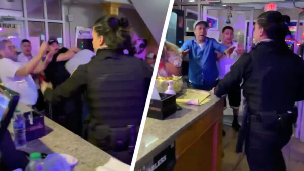 Deze vrouwelijke beveiliger beukt alle irritante klanten eigenhandig de toko uit