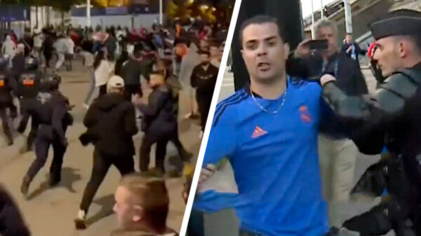 Nieuwe beelden van de chaos tijdens de CL-finale: boze en huilende Liverpool-fans