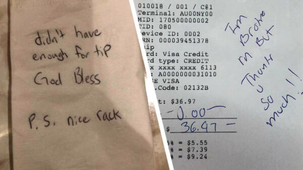 12 zeer bijzondere 'tips' die serveersters en obers van hun gasten kregen