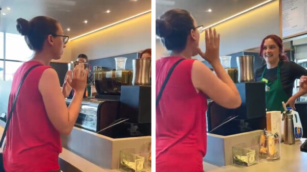 Karen uitgelachen door Starbucks-medewerkers wanneer ze als een bezetene tekeergaat