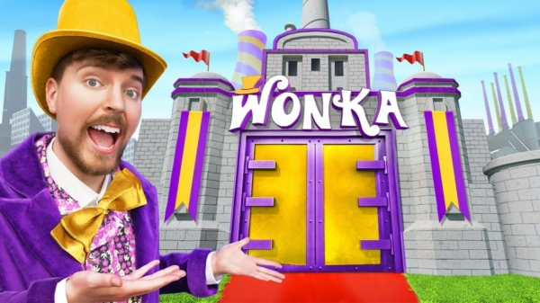 MrBeast geeft de echte Willy Wonka's Chocoladefabriek weg aan winnaar