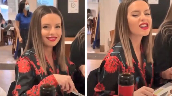 Trouwmateriaal: juffie laat zien dat ze een echte carnivoor is