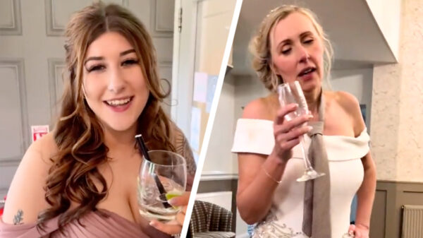 Een nieuw 'spelletje' dat voortaan bij elk huwelijk traditie zou moeten worden!