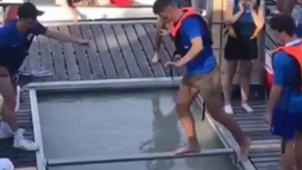 Publiek geniet uitbundig van zijn nutshot