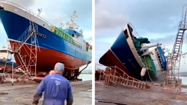 Hoe moeilijk kan het zijn om een schip te water te laten?