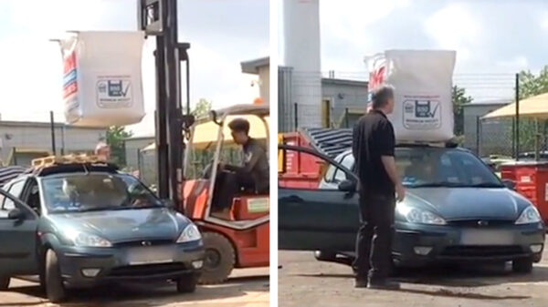 Een aanhanger huren? Nee joh, parkeer die zooi gewoon maar op m'n dak