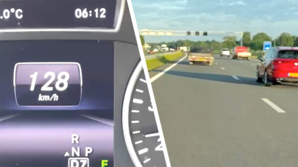 Verdwaalde Duitser met aanhangwagen denkt dat 'ie op de Autobahn zit en jankt met 130 km/u over de A1
