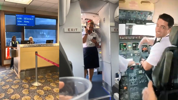 Man blijkt enige passagier op Delta-vlucht en heeft het hele vliegtuig voor zichzelf