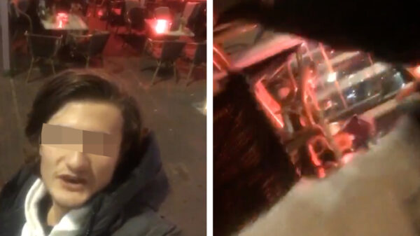 "Yo fakka boys, ik ga nu in dit terras springen. Komt 'ie!"