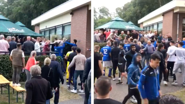 Lomp gevecht in Eefde bij voetbalwedstrijd VV Witkampers en VV Doetinchem