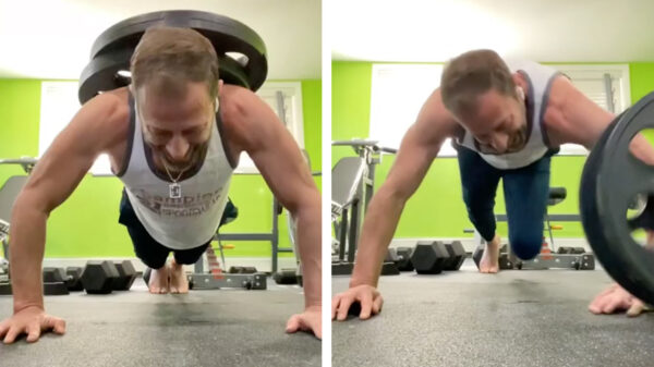 Het bewijs dat je vooral niet met een gewicht op je rug moet opdrukken