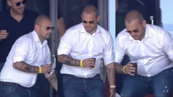 'Wesley Sneijder opgenomen op Eerste Hart Hulp in het St. Antonius Ziekenhuis'