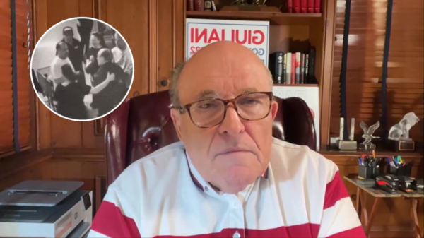 CCTV: Rudy Giuliani nog maar nét ontkomen aan VERSCHRIKKELIJKE "aanslag"