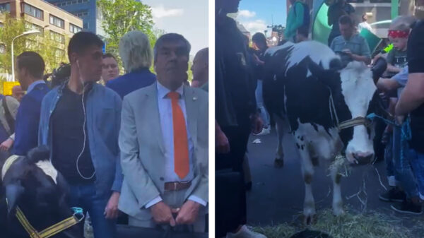 Geert Wilders heeft 6 man security nodig om de boeren te steunen