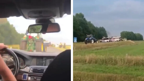 Opgedoken beelden boerenprotest spreken aangifte van poging tot doodslag van agenten keihard tegen